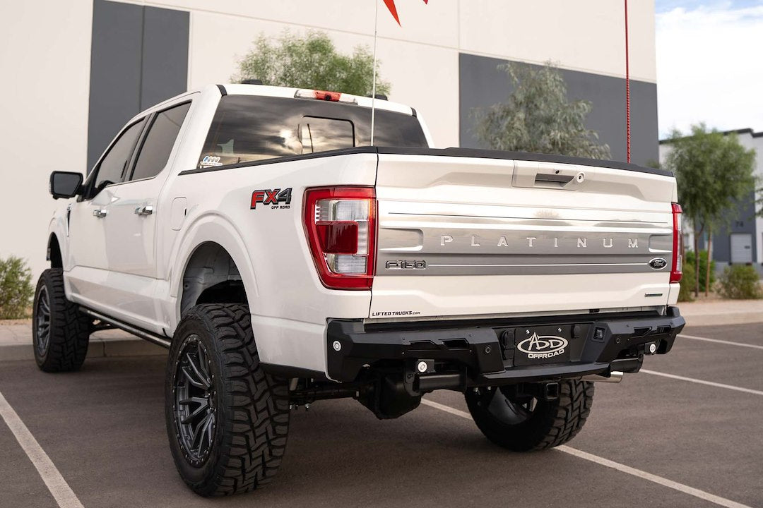 Product of Addictive Desert Designs R19020NA0103 Black Label Steel Powder Coated Bumper 