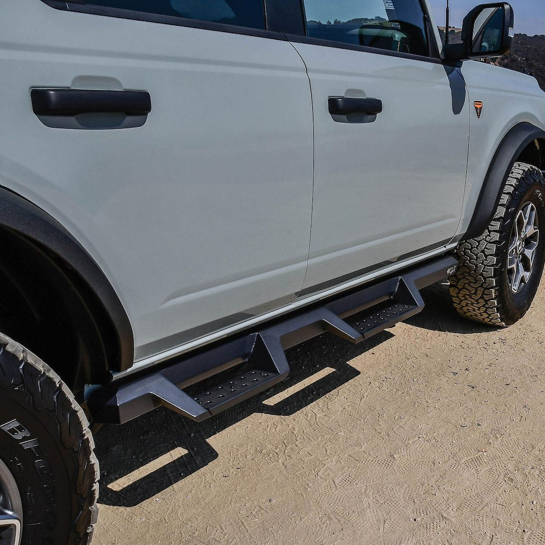 Product of Westin Automotive 56-14195 HDX Nerf Bar With Drop Down Steps 