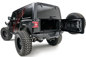 Product of Fab Fours JL18-Y1851-1 Premium Steel Powder Coated Bumper 