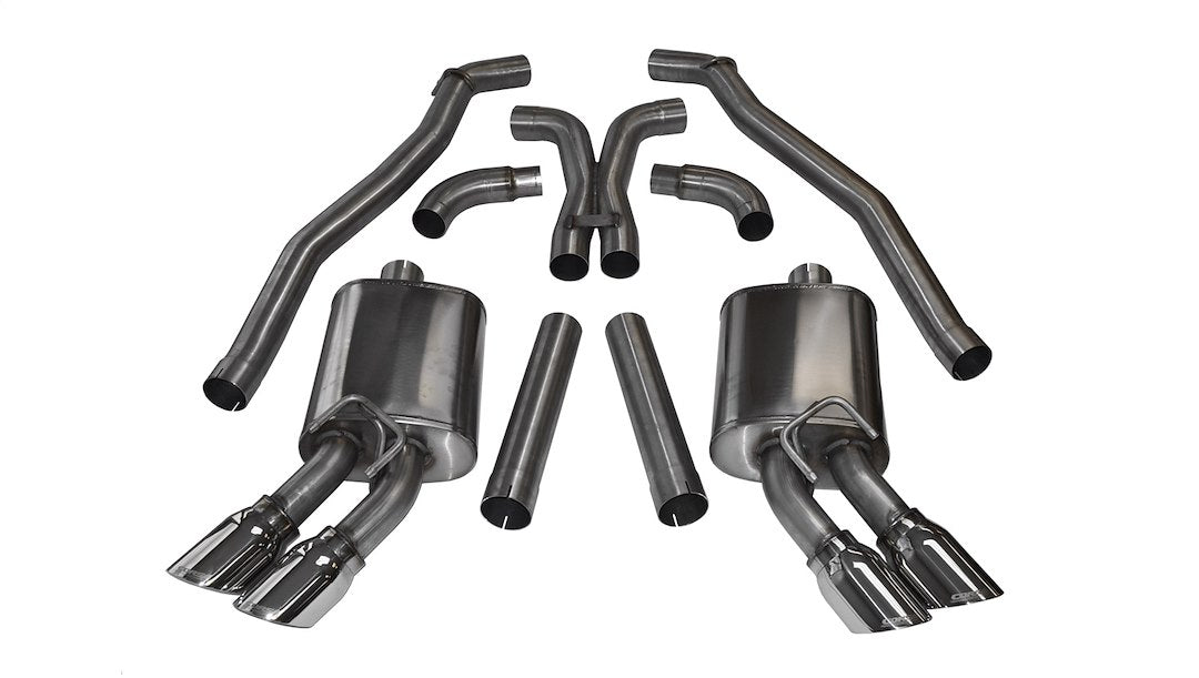 Product of Corsa Performance 14971 Sport Cat Back System Dual Exhaust System Kit 