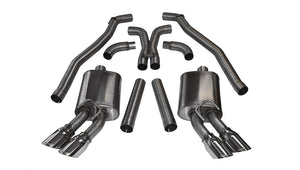 Product of Corsa Performance 14971 Sport Cat Back System Dual Exhaust System Kit 