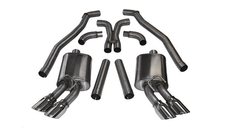 Product of Corsa Performance 14971 Sport Cat Back System Dual Exhaust System Kit 