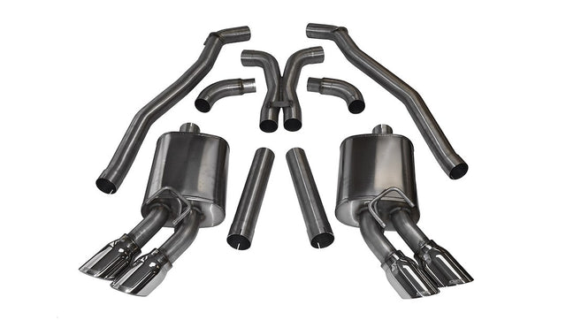 Product of Corsa Performance 14971 Sport Cat Back System Dual Exhaust System Kit 