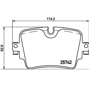 Product of Brembo P36033 Brake Pad - Set Of 4 