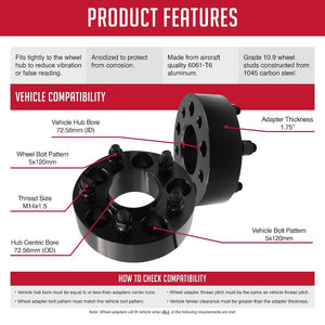 Coyote Wheel Accessories 5120-5120h-D Wheel Adapter||5120-5120h-D_3.Jpg||88||rev51205120hd||1699240
