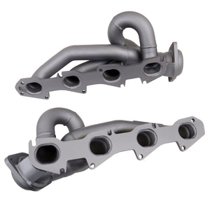 Product of BBK Performance Parts 4014 Short Tube Chrome Plated Steel Exhaust Header 