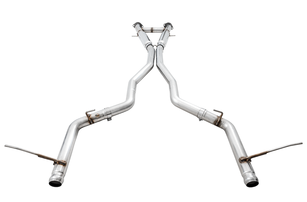 Product of AWE Tuning 3020-31023 Track Edition Cat-Back System Dual Exhaust System Kit 