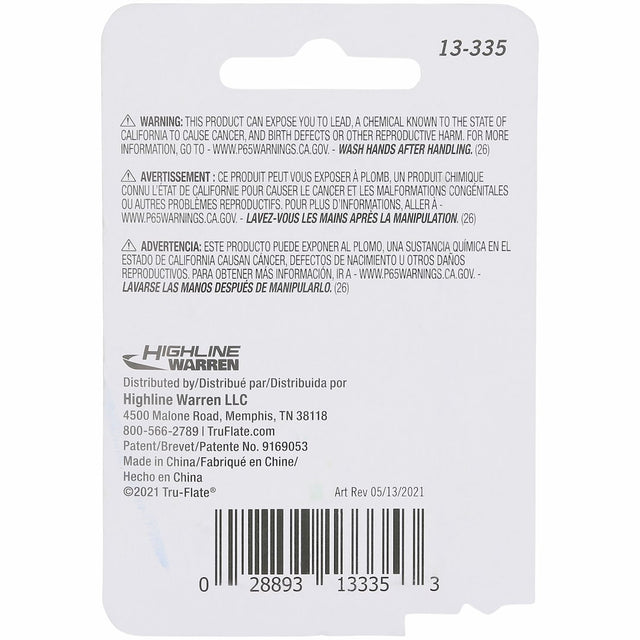 Tru Flate 13-335 Hose End Quick Disconnect Coupling||13-335_2.Jpg||87||t2f13335||2245790