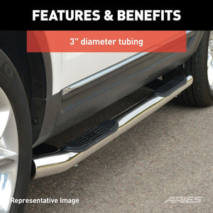 Product of Aries 205044-2 Nerf Bar With Surface Steps 