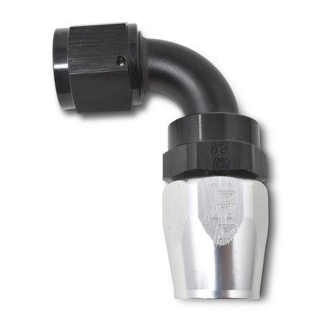 Product of Russell Automotive Full Flow 610163 Crimp-On 3/8 Inch (-6 AN) Black/ Silver 