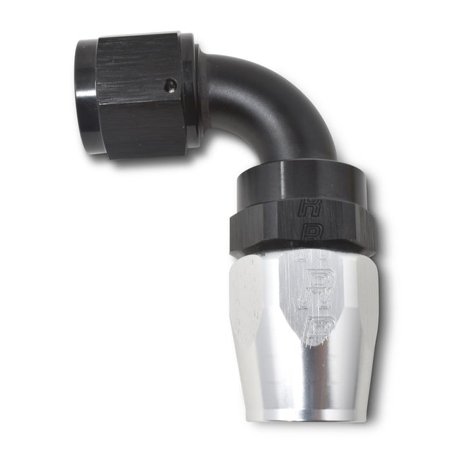 Product of Russell Automotive Full Flow 610163 Crimp-On 3/8 Inch (-6 AN) Black/ Silver 