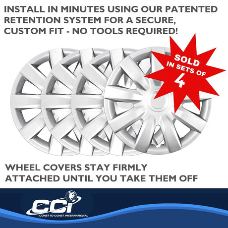 Product of Coast To Coast IWC42315S Silver Set Of 4 