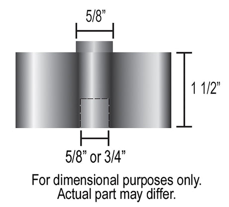 Derale 31515 Cooling Fan Spacer||31515-Dimensions.Jpg||86||d6531515||1571835