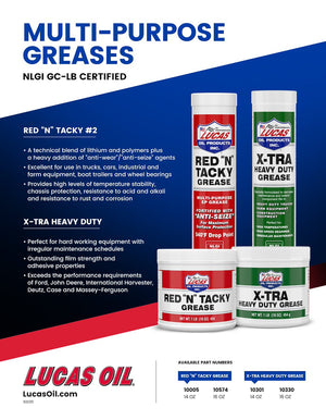 Product of Lucas Oil 10301-30 Multi Purpose Grease