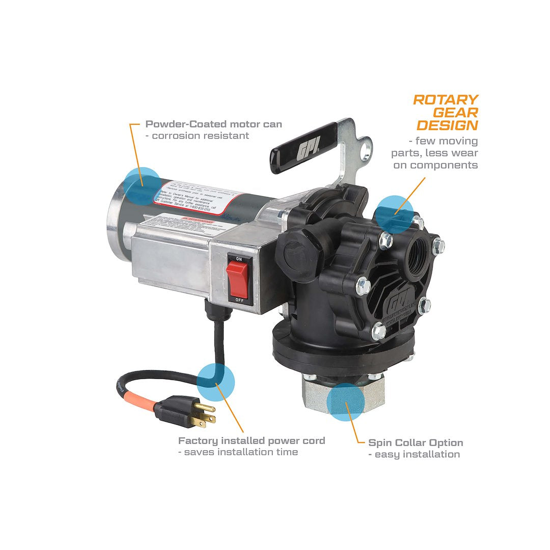 Gpi (Great Plains) 118003-2 Liquid Transfer Tank Pump||118003-2_6.Jpg||91||g801180032||1593535