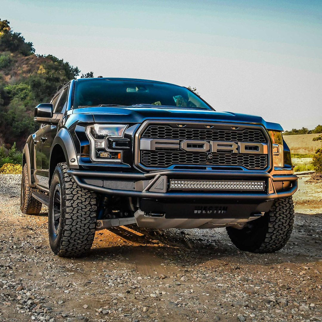 Product of Westin Automotive 58-62025 Outlaw Steel Textured Powder Coated Bumper 