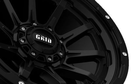 Product of Grid Wheels 18x9 Black Wheel - Not Applicable Bolt Pattern 