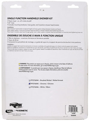 Phoenix Products Pf276045 Shower Head||pf276045_2.Jpg||87||v46pf276045||1609633