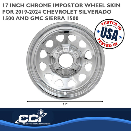 Product of Coast To Coast IWCIMP100X Silver Set Of 4 