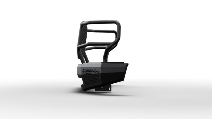 Product of Ranch Hand MFF201BM1 Midnight Series Steel Matte Powder Coated Bumper 