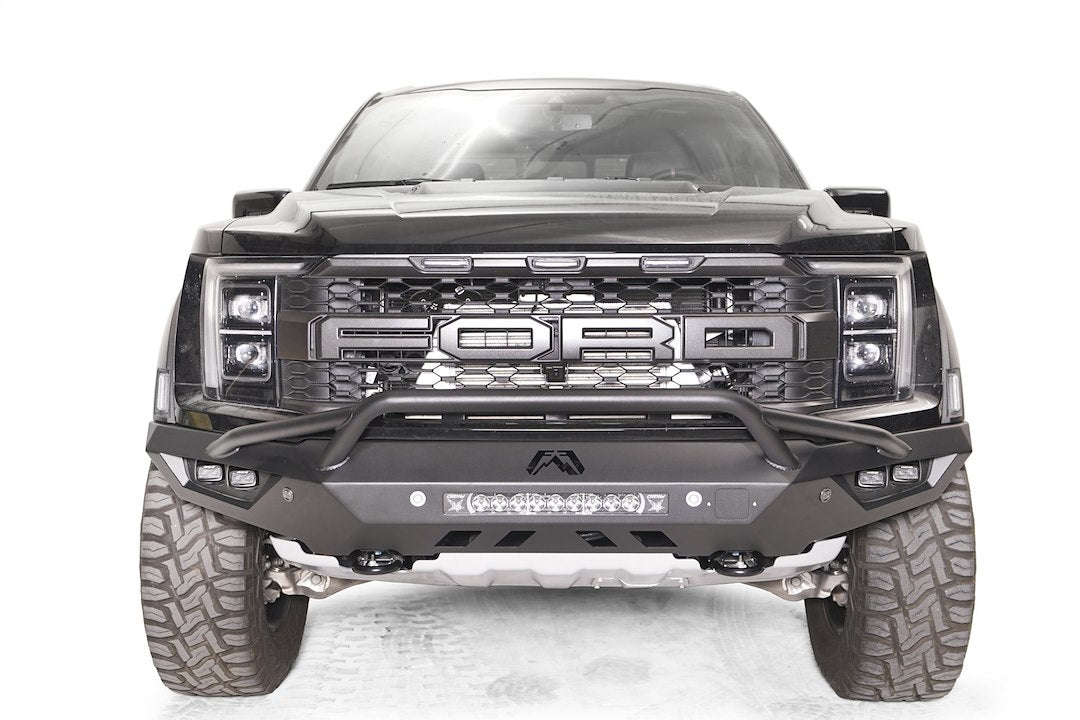 Product of Fab Fours FR21-D5352-1 Vengeance Steel Matte Powder Coated Bumper 