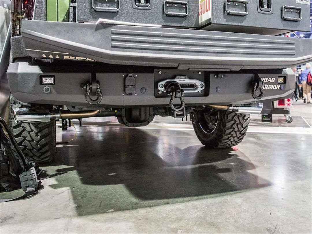 Product of Road Armor 61600B Stealth Steel Satin Powder Coated Bumper 