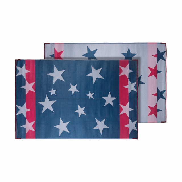 Faulkner 68865 Patio Mat||flk_68865_Patio Mat_Stars N Stripes_Front-Back.Jpg||85||flk68865||956958