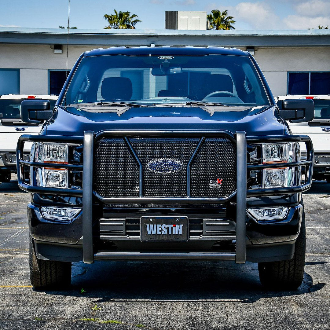 Product of Westin Automotive 57-24065 Grille Guard 1-Piece Black Powder Coated 