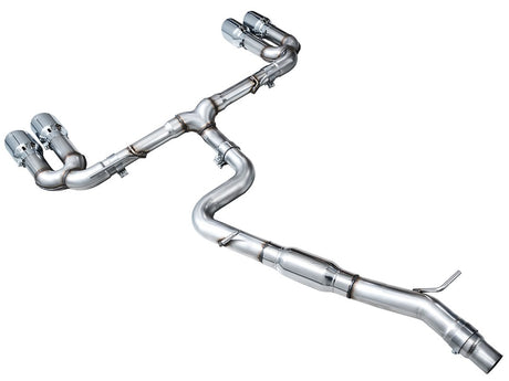 Product of AWE Tuning 3020-42897 Track Edition Cat-Back System Exhaust System Kit 