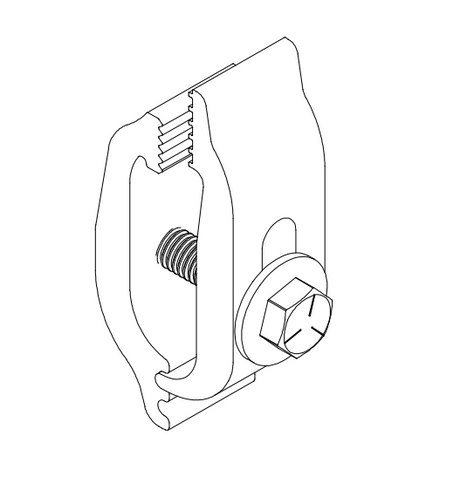 Truxedo 1705392 Tonneau Cover Rail Clamp||1705392.Png||85||t701705392||2345441