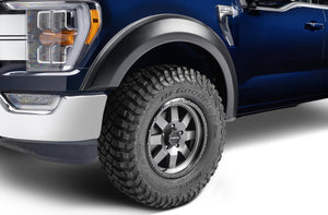 Product of Bushwacker 20137-02 Non-Exposed Fasteners Black Fender Flare - Set Of 2 