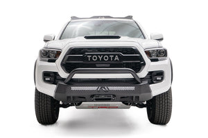 Product of Fab Fours TT16-N3652-1 Hidden Winch Steel Powder Coated Bumper 