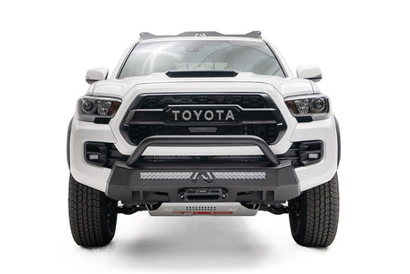 Product of Fab Fours TT16-N3652-1 Hidden Winch Steel Powder Coated Bumper 