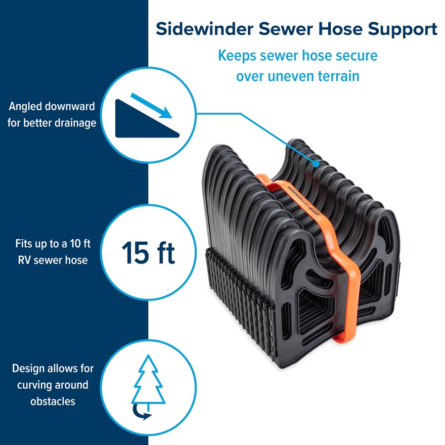 Camco 43041 Sewer Hose Support||43041_18.Jpg||95||c1w43041||1000951
