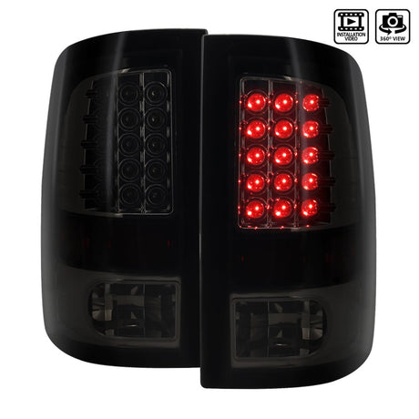Product of Spec-D Tuning LT-RAM09BBLED-TM Tail Light Assembly 