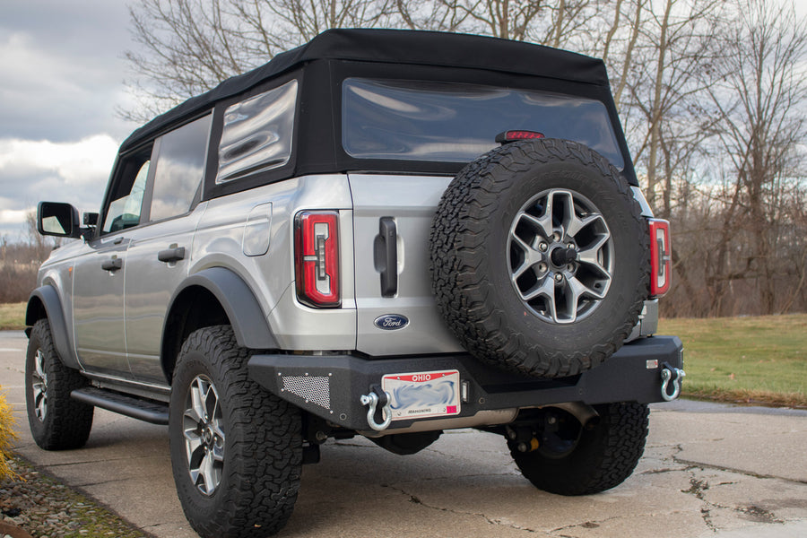 Product of Fishbone Offroad FB22360 Steel Powder Coated Bumper 