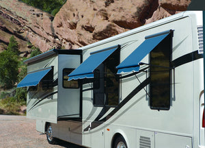 Product of Carefree RV IG045EA25 RV Window Electric/ Manual Awning , Linen Tweed Solid 