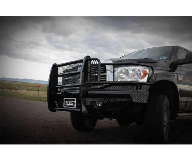 Product of Ranch Hand FBD061BLR Legend Steel Powder Coated Bumper 