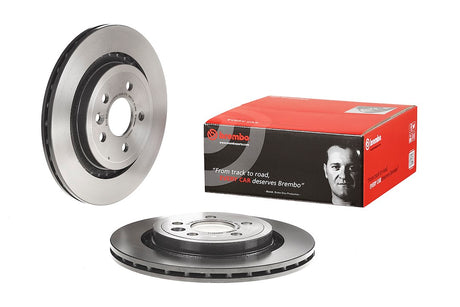 Product of Brembo 09958711C02 Vented 1 Piece Brake Rotor 