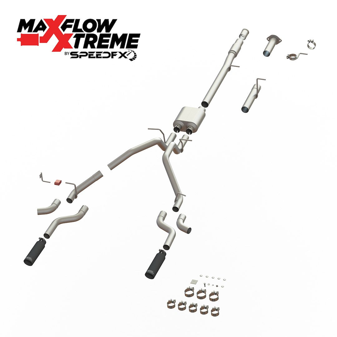 Product of SpeedFX 50100 MaxFlow Xtreme Cat Back System Single Exhaust System Kit 