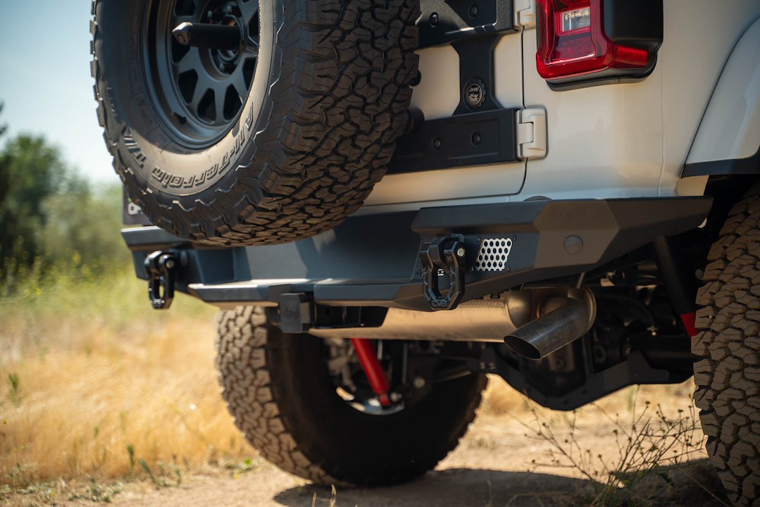 Product of DV8 Offroad RBJL-13 MTO Series Steel Powder Coated Bumper 