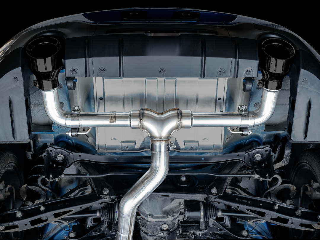 Product of AWE Tuning 3020-33279 Track Edition Cat-Back System Single Exhaust System Kit 