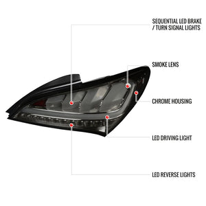 Spec-D Tuning Lt-Gens210gled-Tm Tail Light Assembly||||92||sdts210gledtm||1919061