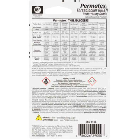 Permatex 29000 Thread Sealant||29000_1.Jpg||86||p1329000||1254739