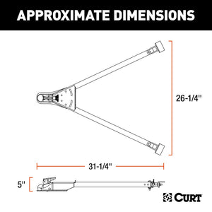 Curt 19745 Tow Bar||19745_3008x1990_Ca.Jpg||90||c9319745||1370019