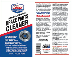 Product of Lucas Oil 10906 Brake Cleaner