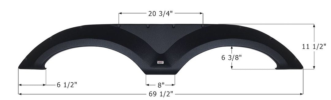 Product of Icon 14183 Fender Skirt