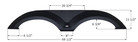 Product of Icon 14183 Fender Skirt
