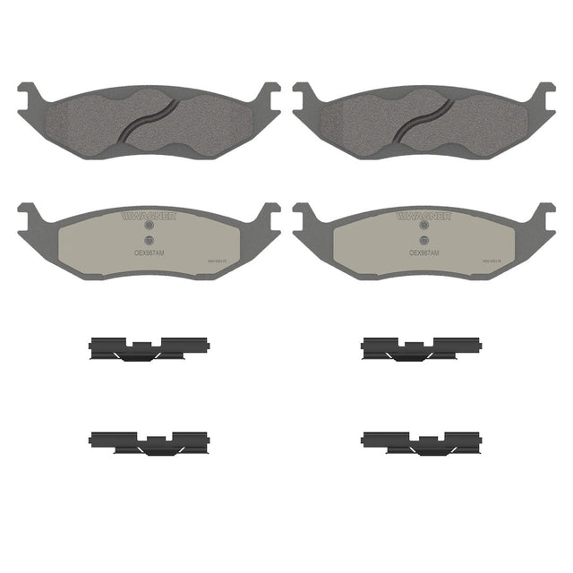 Wagner Brakes Oex967am Brake Pad||oex967am.Jpg||85||w66oex967am||2222513