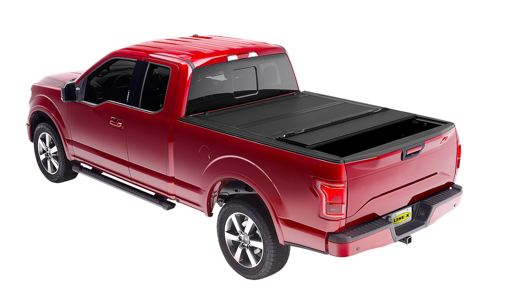 Line-X Accessories Tg96329 Tonneau Cover||tg_Stealth_Hardfold_F150_Half2_Cutout-Nobadging.Png||88||tgrtg96329||904506